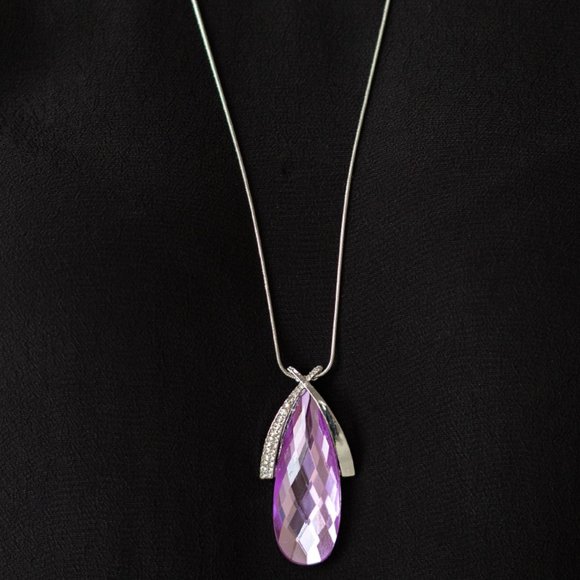 Stellar Sophistication Purple Necklace